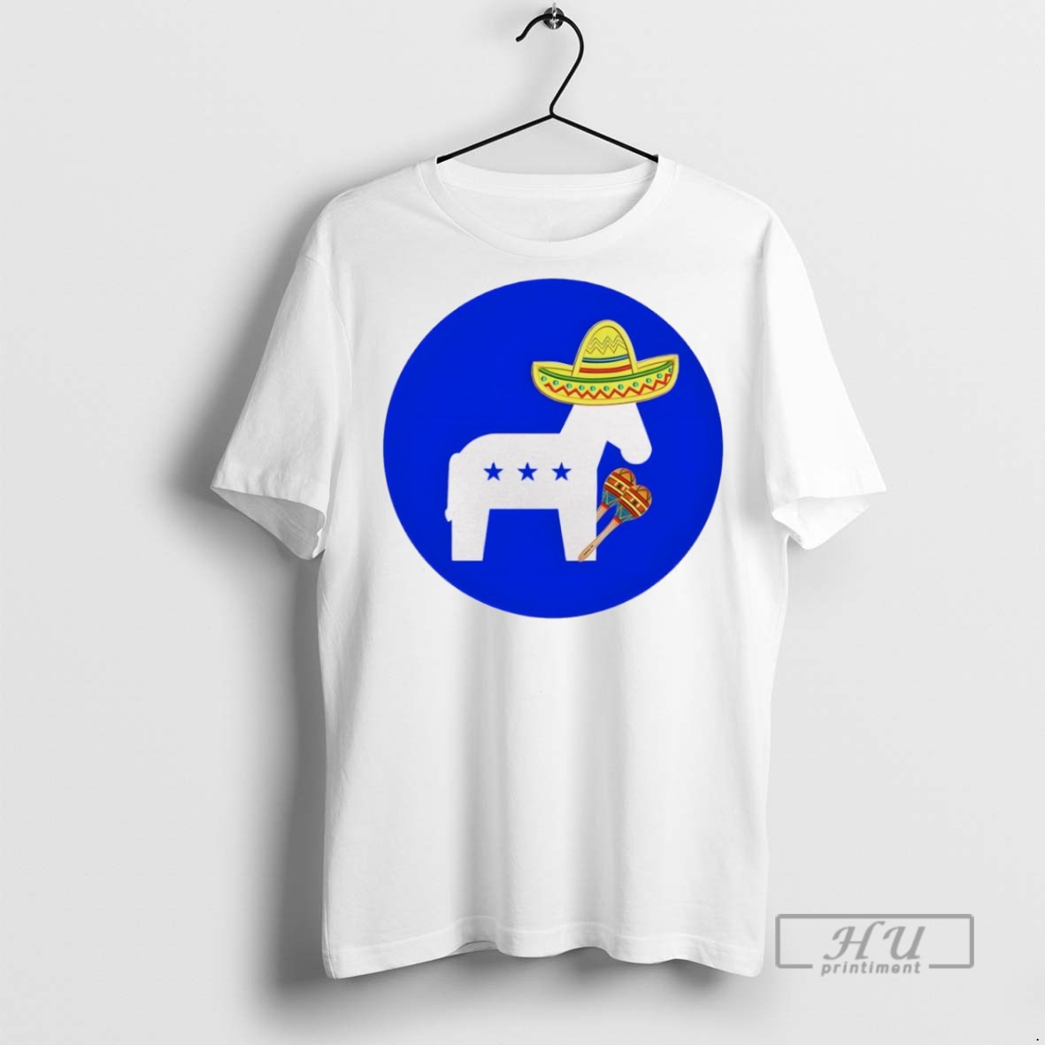 Officials Donkey Republic Wearing Mexican Hat Cinco De Mayo T Shirt Sweatshirt