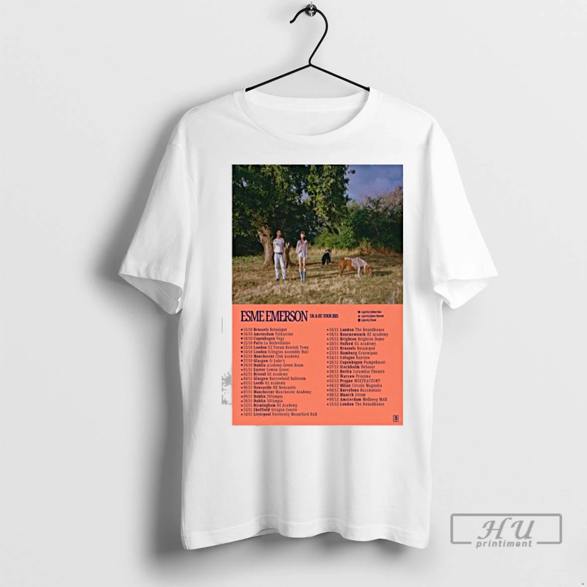 Officials Esme Emerson Uk Eu Tour 2025 Ladies T Shirt Sweatshirt