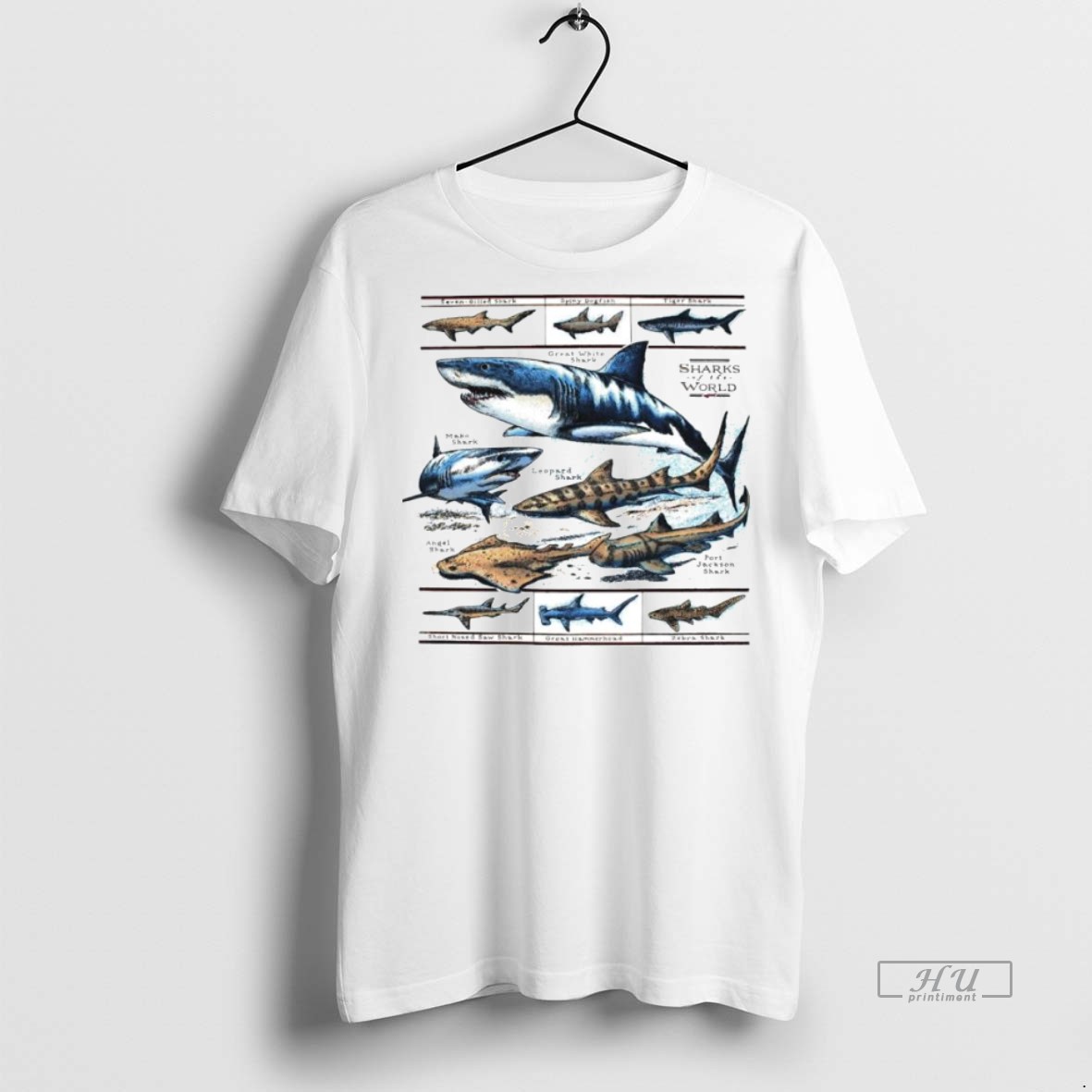 Officials Field Guide To Sharks Ornaments Tee Shirt Sweater Hoodie