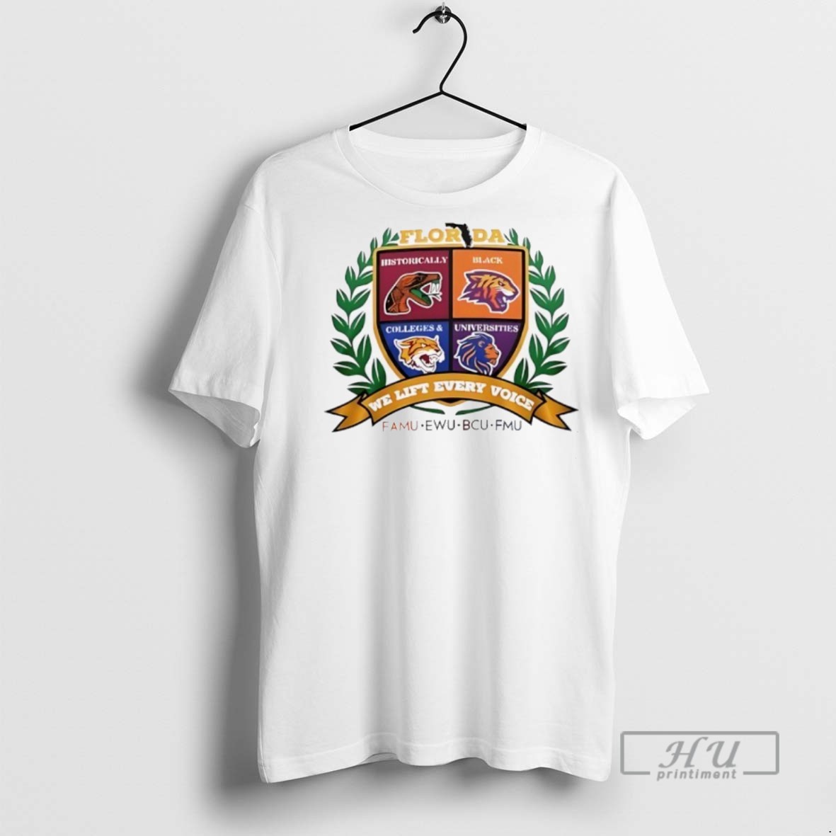 Officials Florida Famu Ewu Bcu Fmu We Lift Every Voice Logo T Shirt Sweatshirt