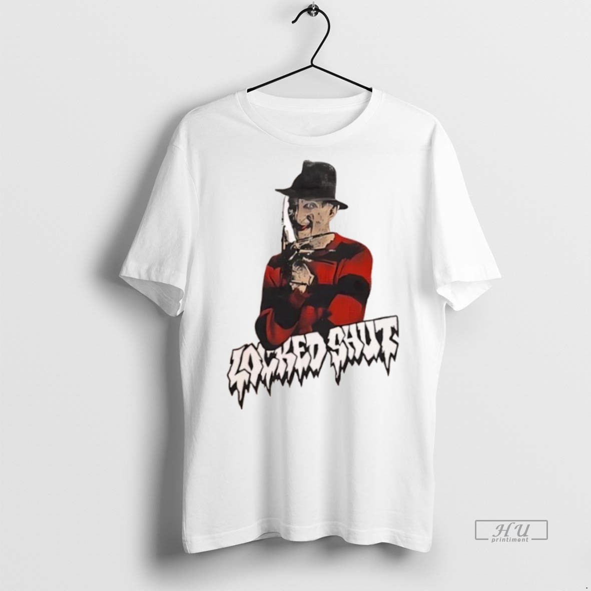 Officials Freddy Krueger Locked Shut Tee Shirt Sweater Hoodie