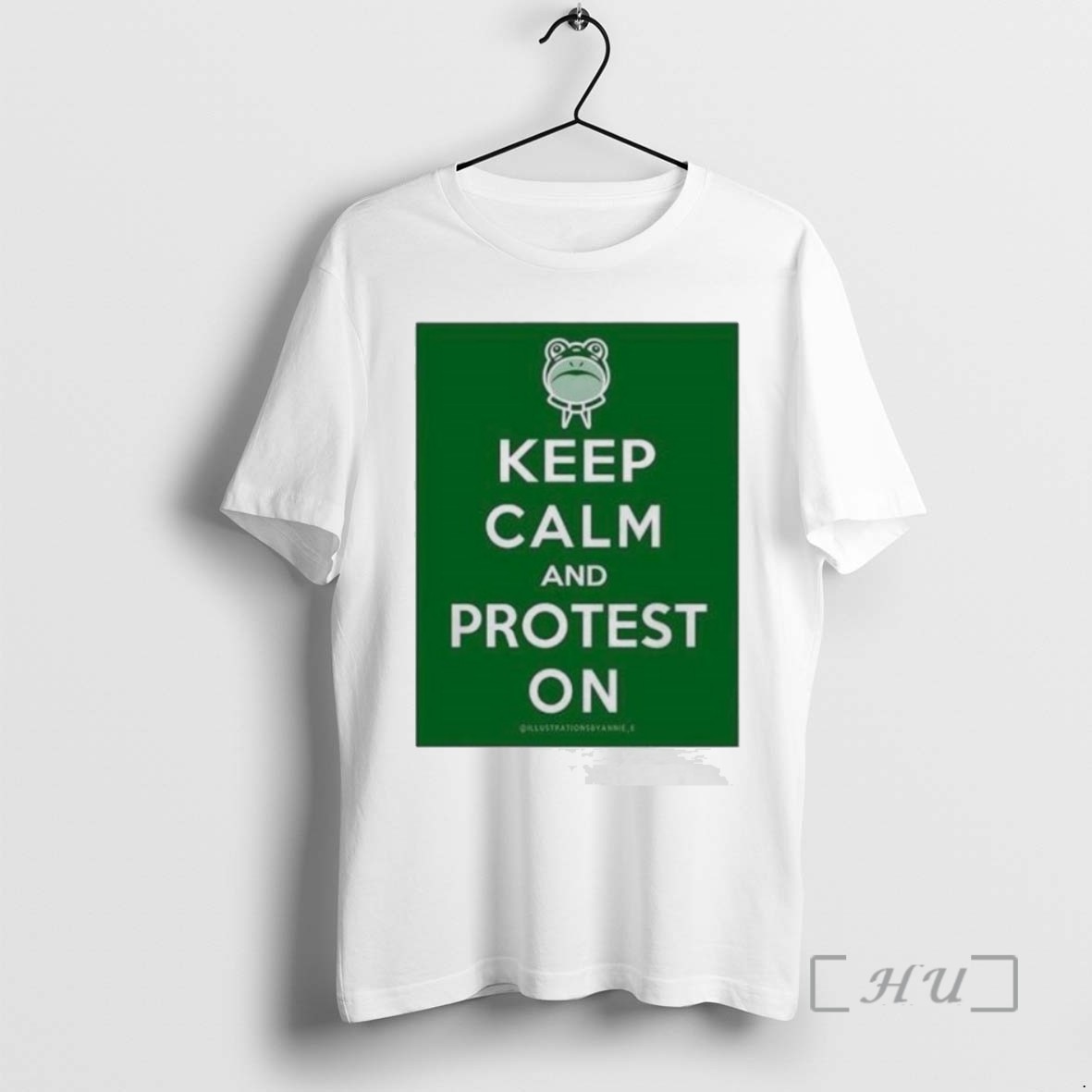 Officials Frog Keep Calm And Protest On T Shirt Sweater Hoodie
