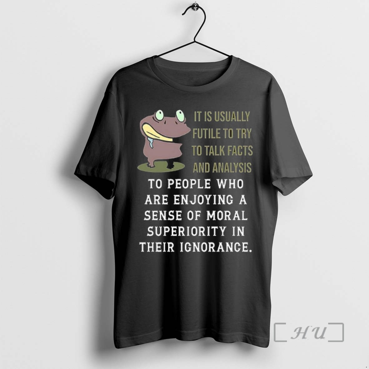 Officials Frog It Is Usually Futile To Try To Talk Facts And Analysis Tee Sweater Hoodie