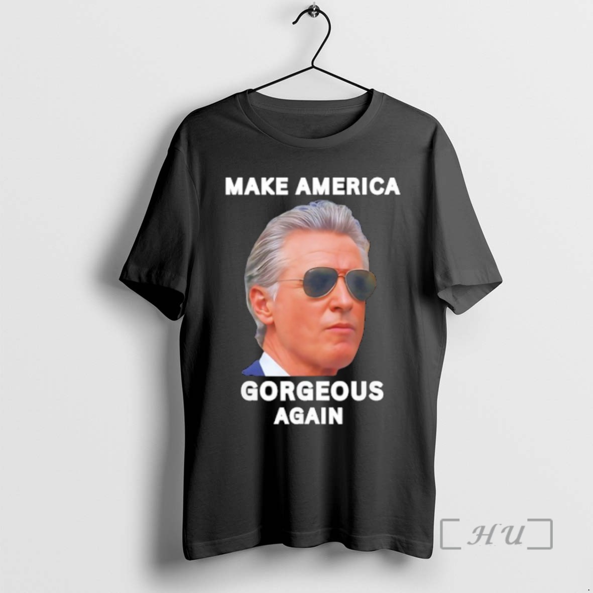 Officials Gavin Newsom Make America Gorgeous Again Shirts Sweater Hoodie