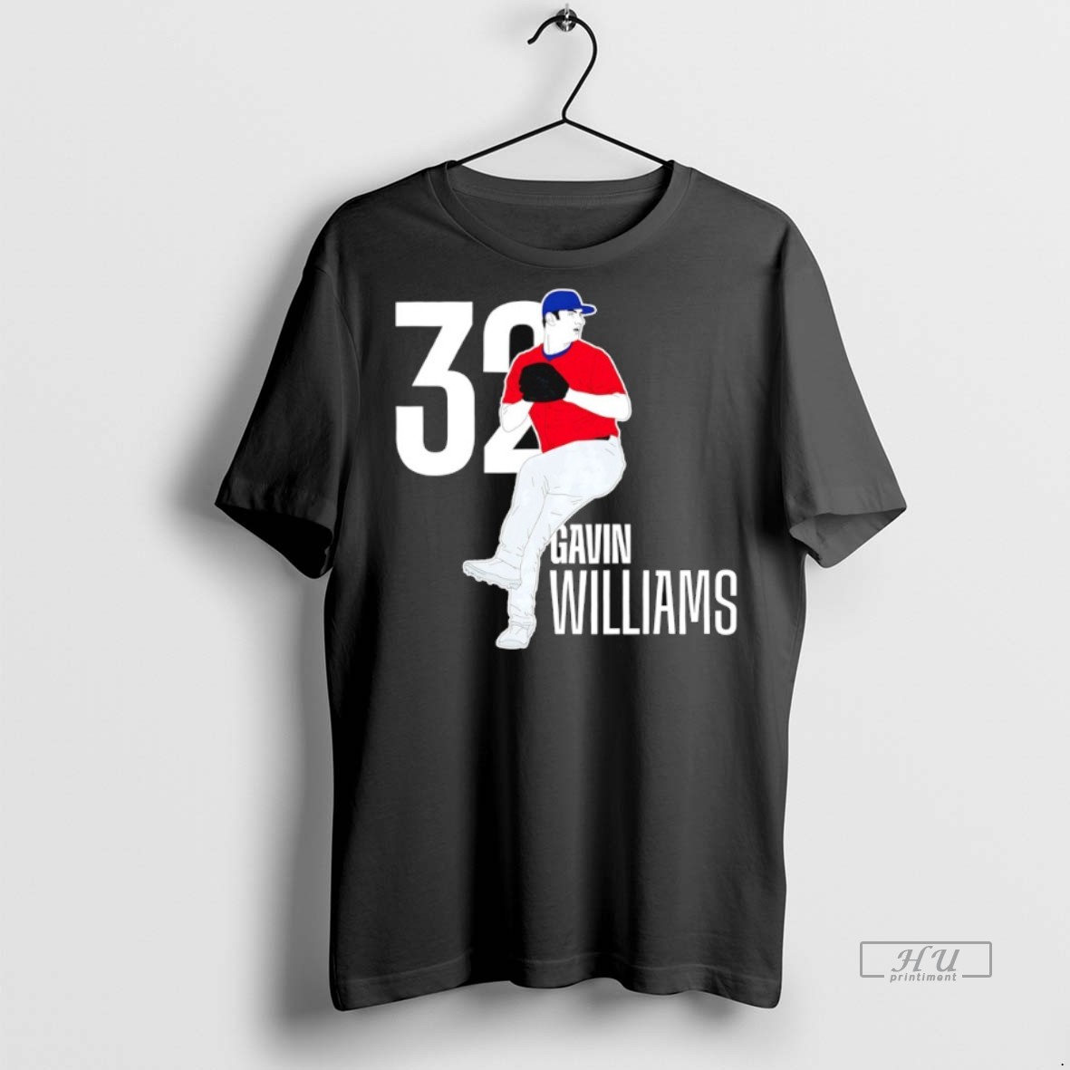 Officials Gavin Williams 32 Cleveland Guardians Baseball Tee Sweater Hoodie