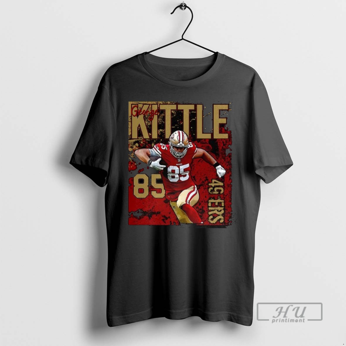 Officials George Kittle San Francisco 49ers Football Number 85 Illustration T Shirt Sweatshirt