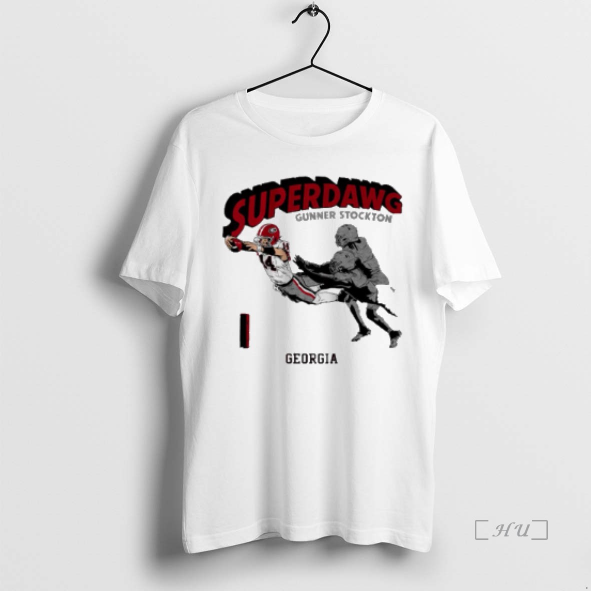 Officials Georgia Bulldogs Super Dawg Gunner Stockton T Shirts Sweater Hoodie