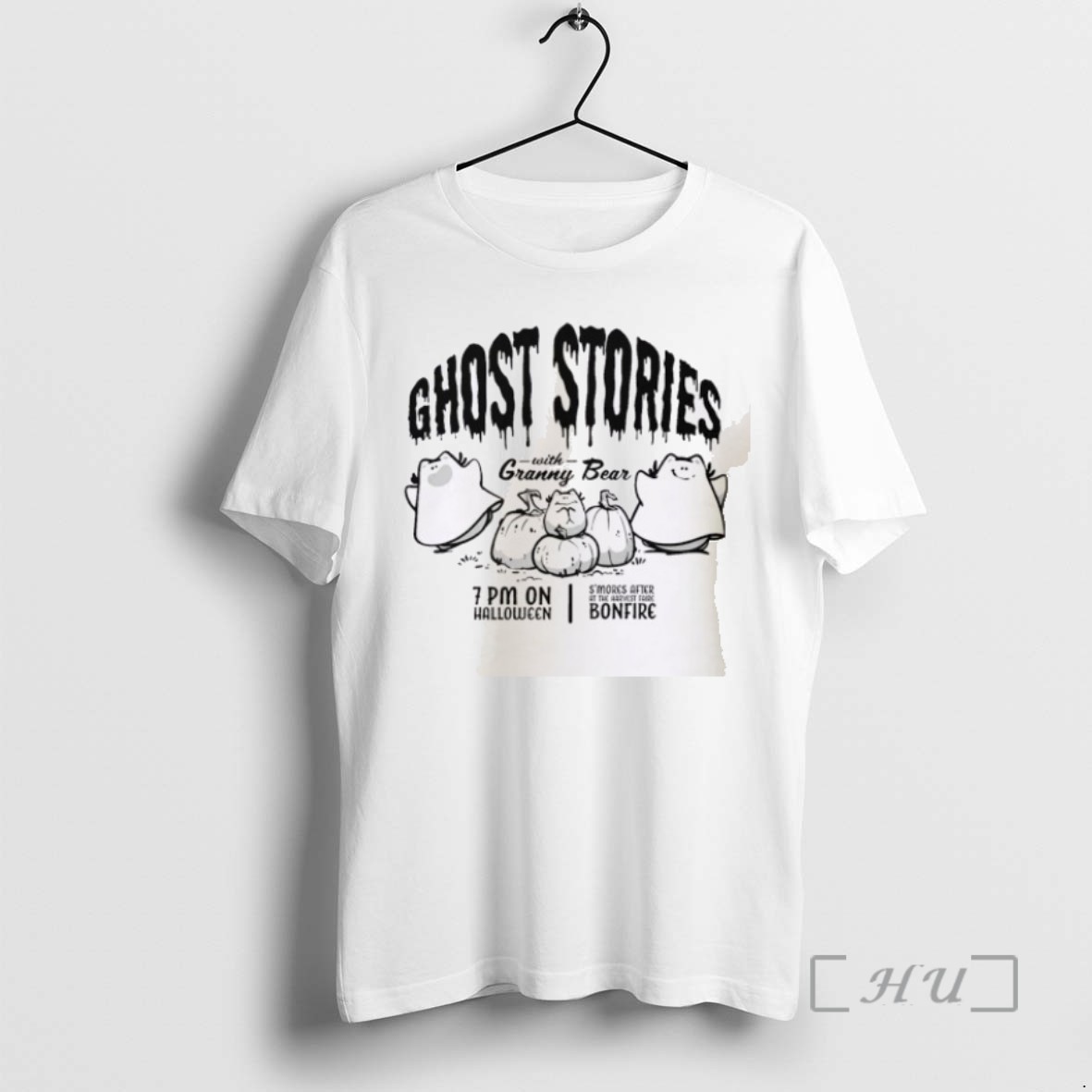 Officials Ghost Stories With Granny Bear T Shirt Sweater Hoodie