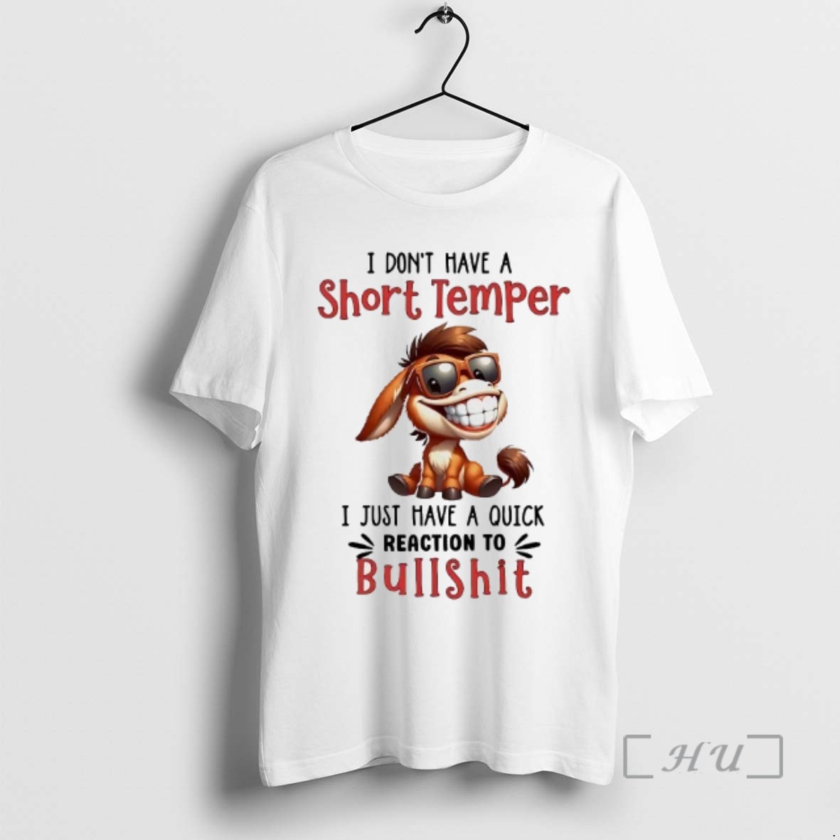 Officials Girafette I Dont Have A Short Temper Have A Quick Reaction To Bullshit T Shirt Sweater Hoodie