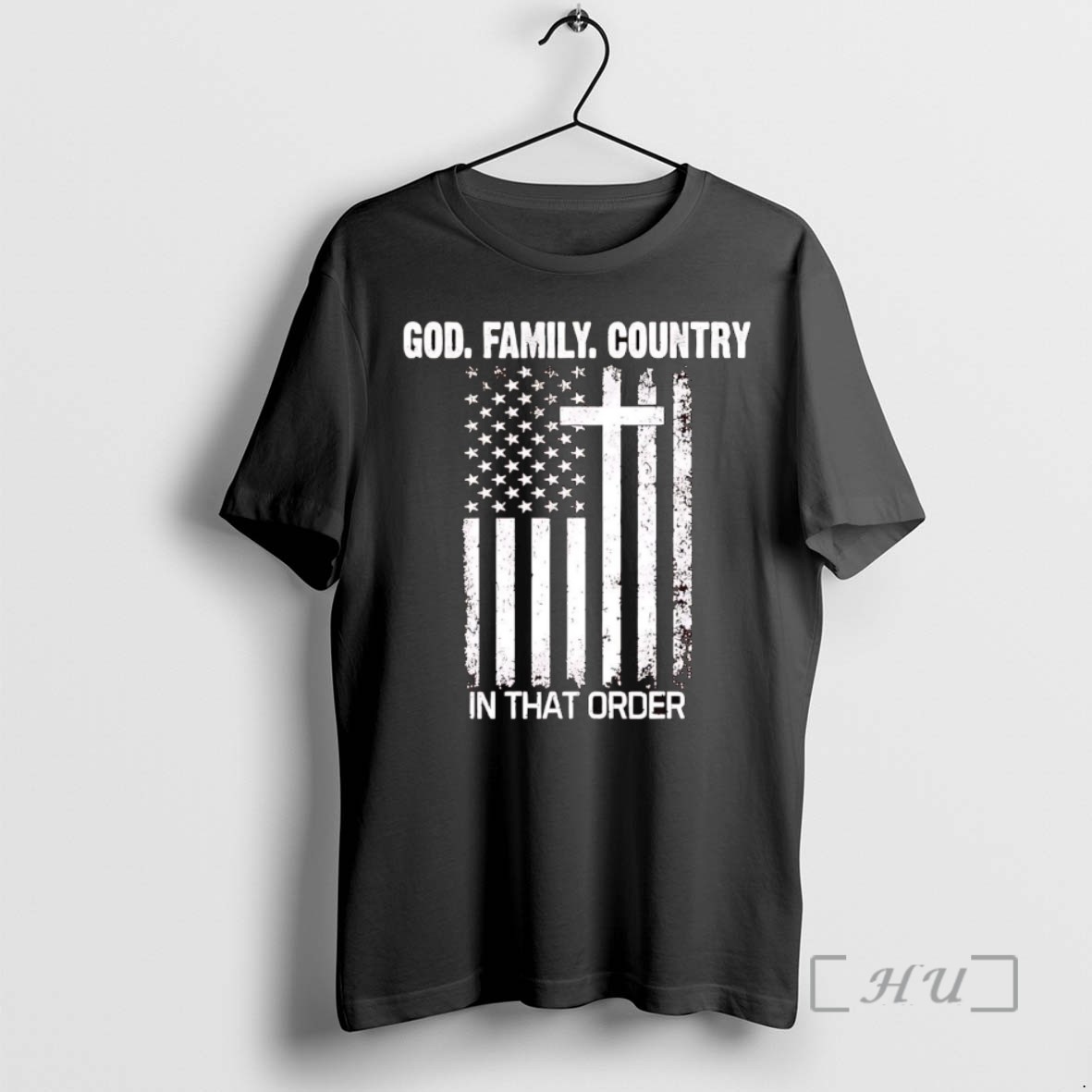 Officials God Family Country In That Order American Flag Tee Shirt Sweater Hoodie