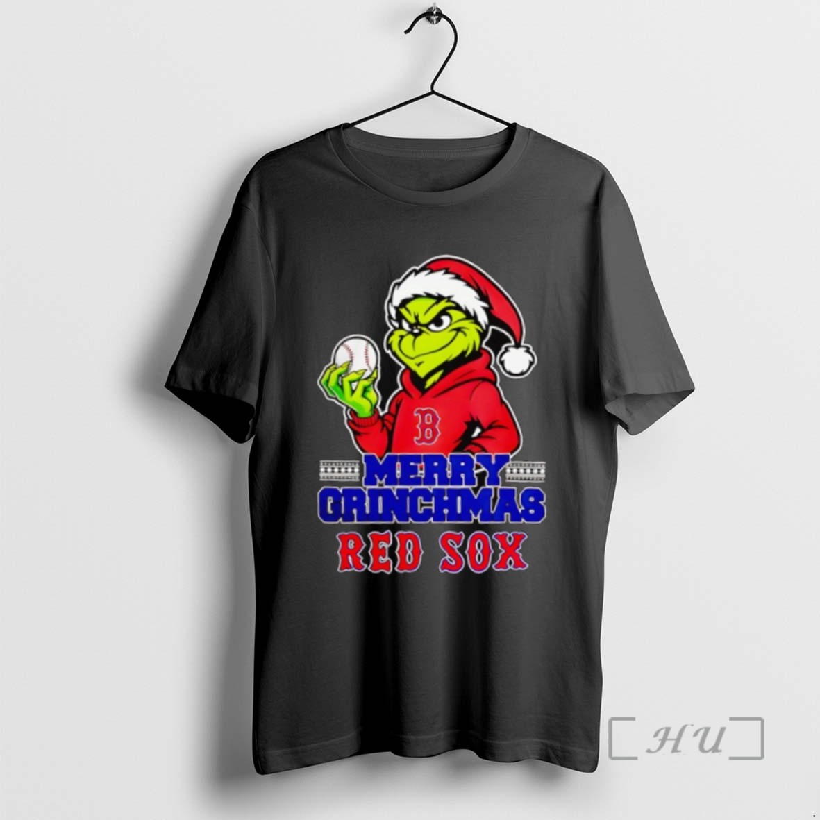 Officials Grinch Boston Red Sox Baseball Merry Christmas T Shirt Sweater Hoodie