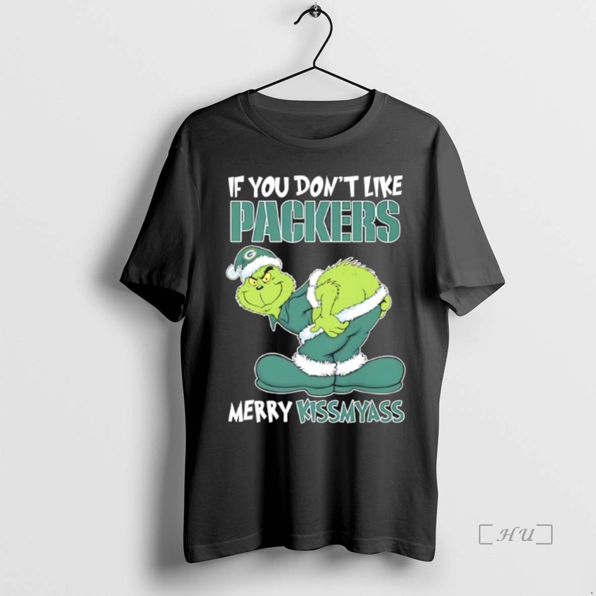 Officials Grinch Christmas If You Dont Like Green Bay Packers Merry Kissmyass T Shirts Sweater Hoodie