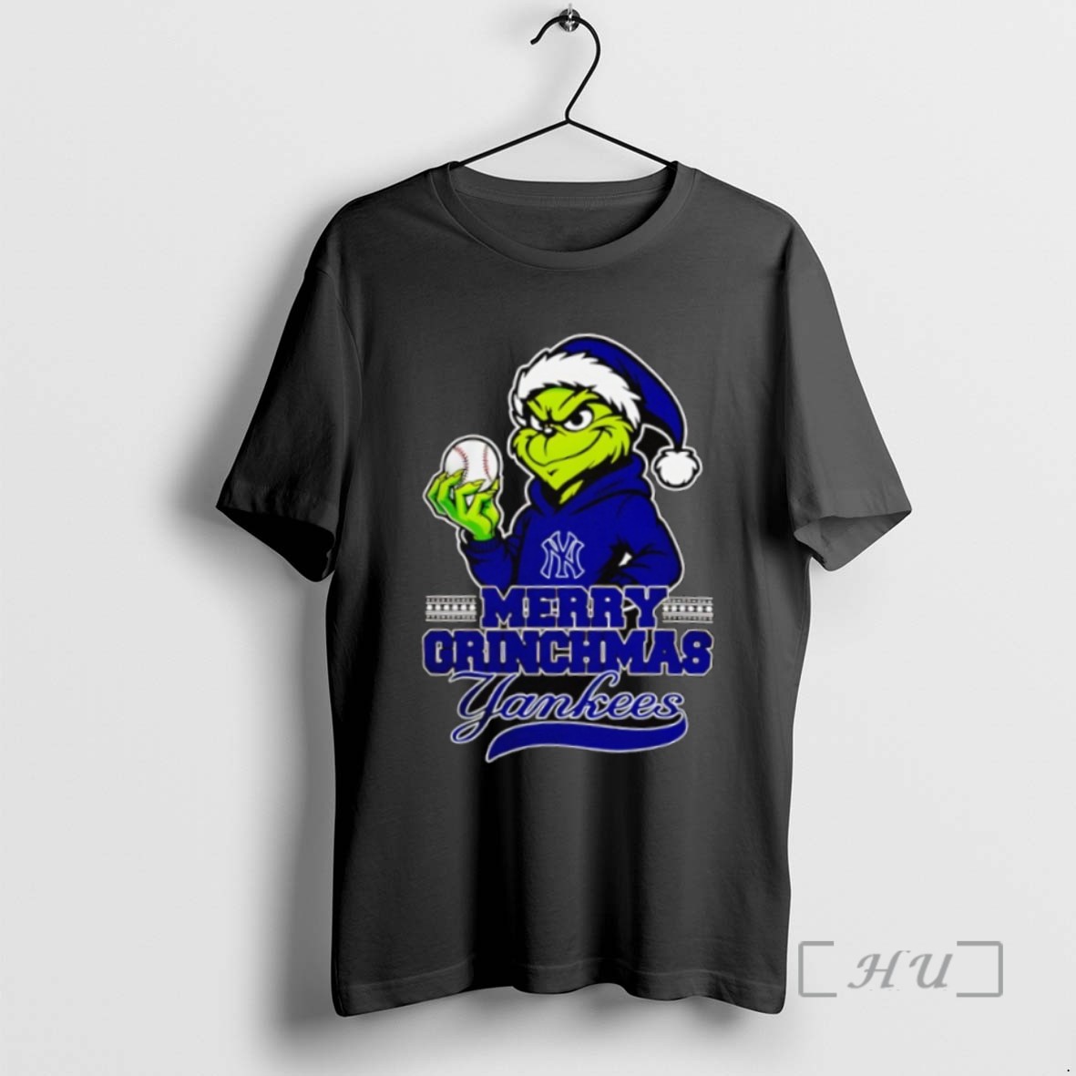 Officials Grinch New York Yankees Baseball Merry Christmas T Shirt Sweater Hoodie