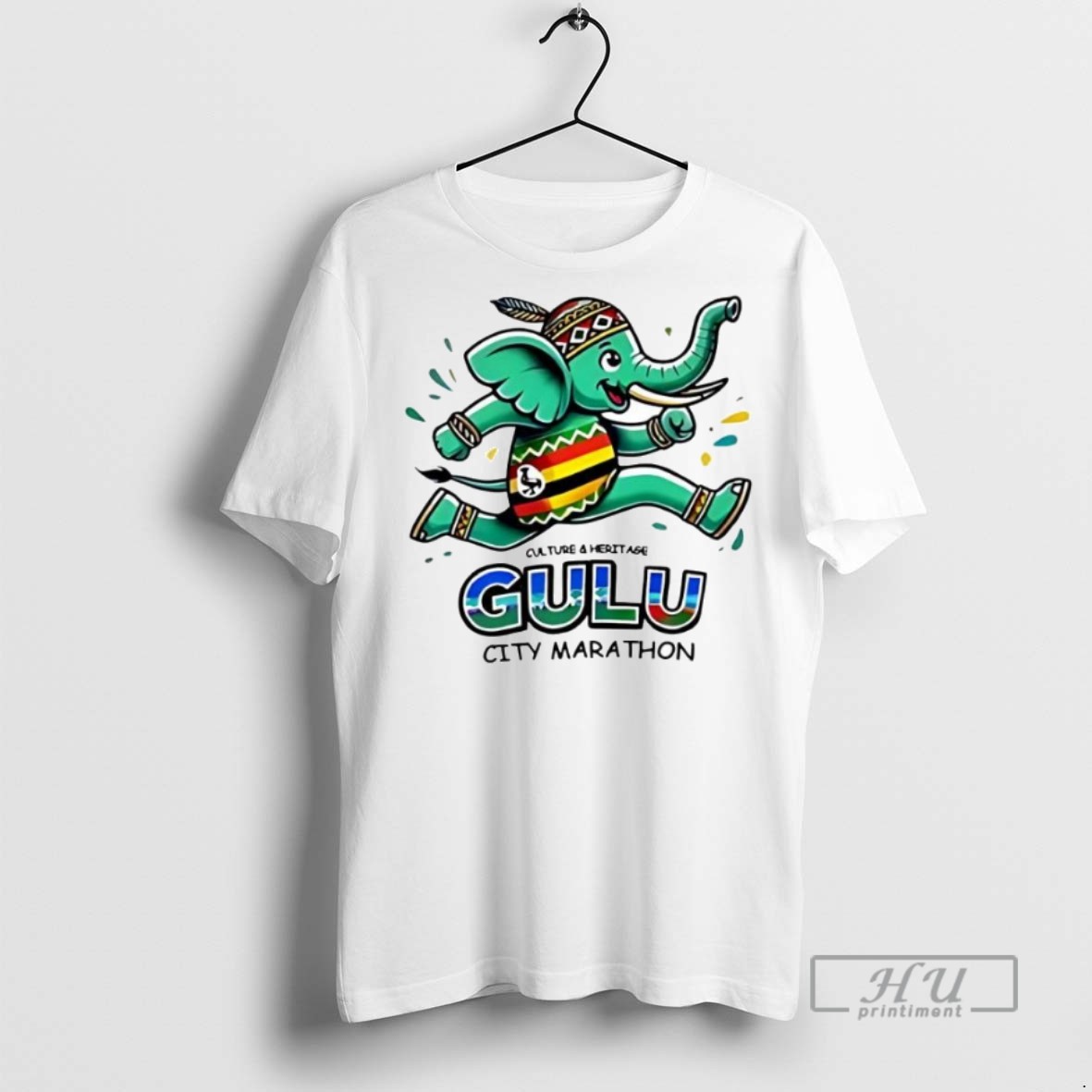 Officials Gulu City Marathon Logo T Shirt Sweatshirt Hoodies