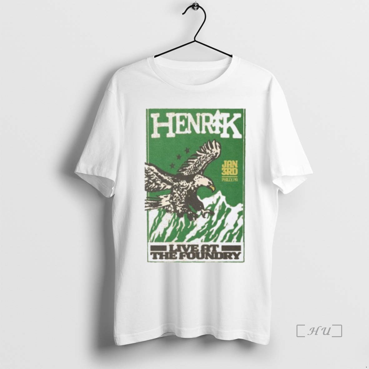 Officials Henrik Live At The Foundry Philly Pa January 3 2026 Eagle T Shirt Sweater Hoodie
