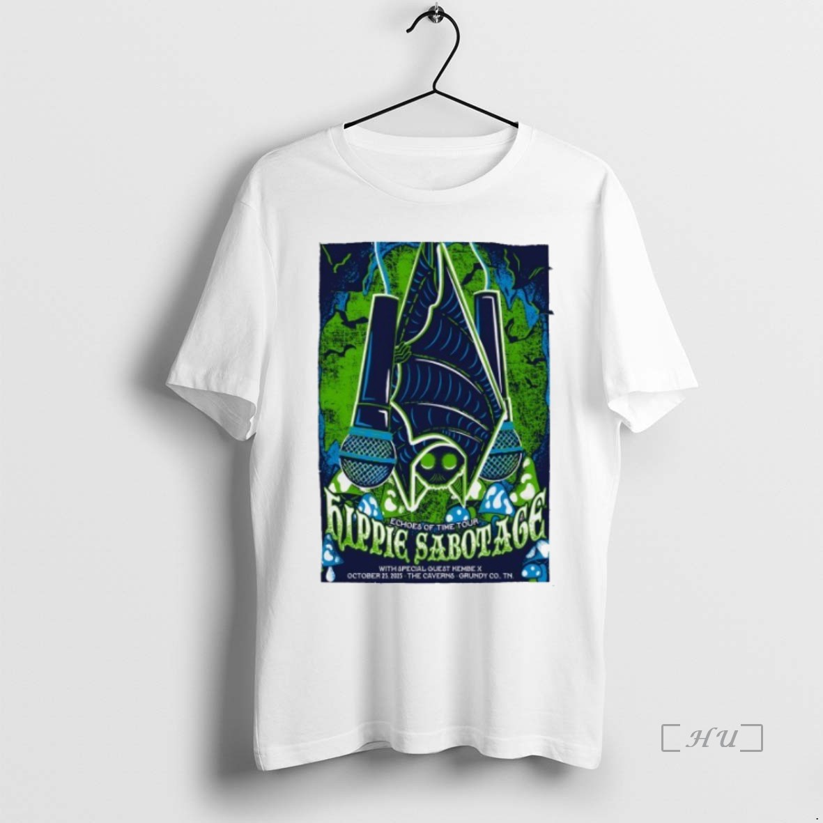 Officials Hippie Sabotage Echoes Of Time Tour Oct 25 2025 Grundy Co Tn T Shirt Sweater Hoodie