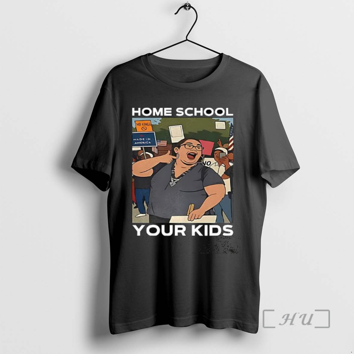Officials Home School Your Kids Lucy Martinez No Kings Protest T Shirt Sweater Hoodie 2