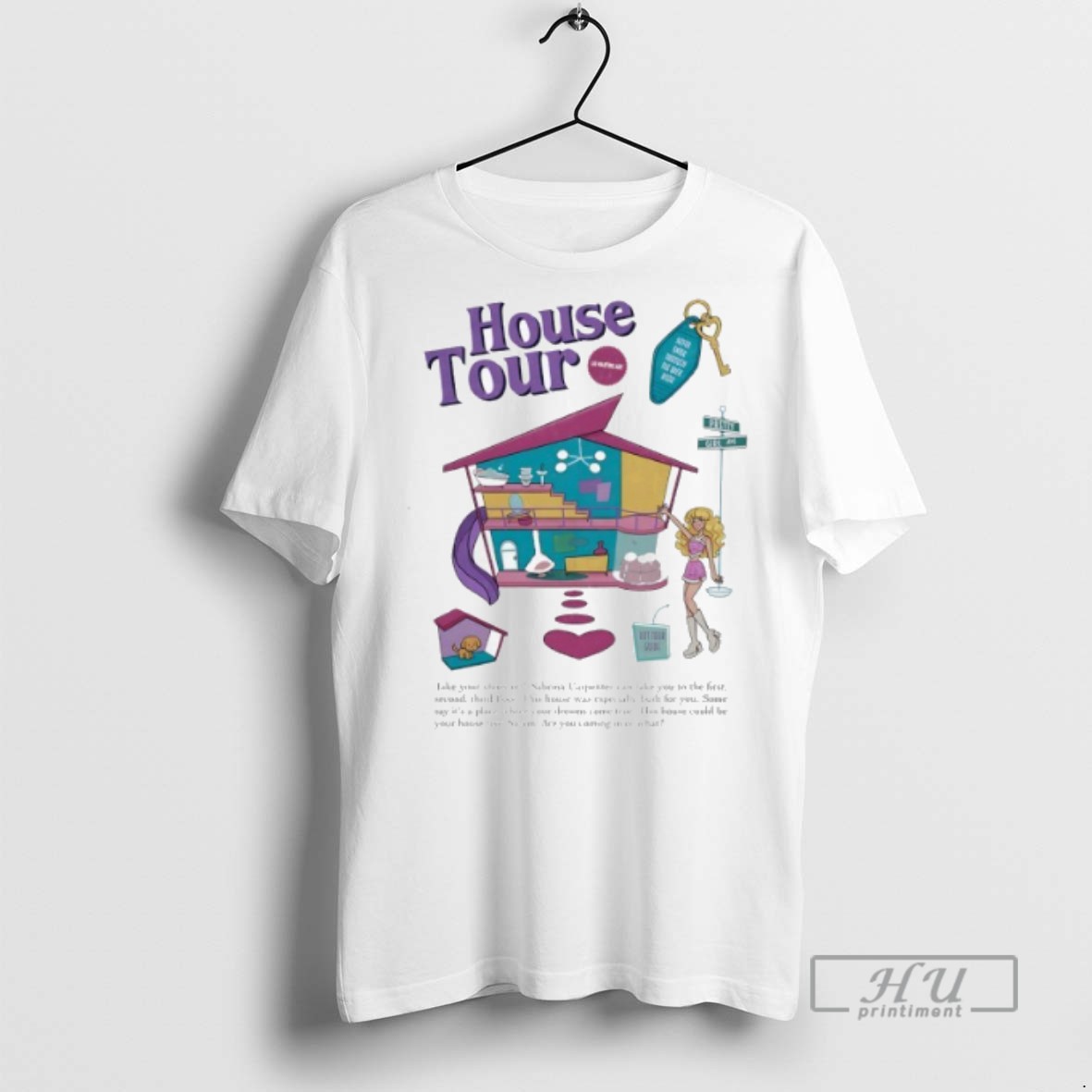Officials House Tour Take Your Shoes Off Sabrina Carpenter Can Take You To The First Second Third Floor T Shirt Sweatshirt