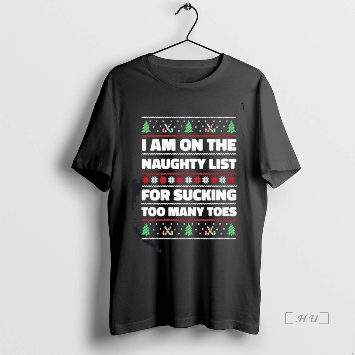 Officials I Am On The Naughty List For Sucking Toes Ugly Christmas T Shirt Sweater Hoodie