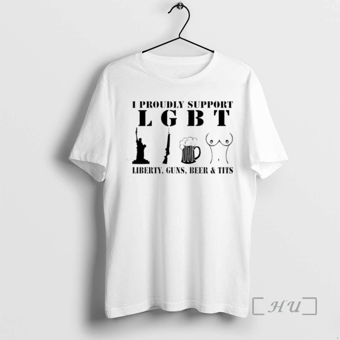 Officials I Proudly Support Liberty Guns Beer And Tits Shirts Sweater Hoodie
