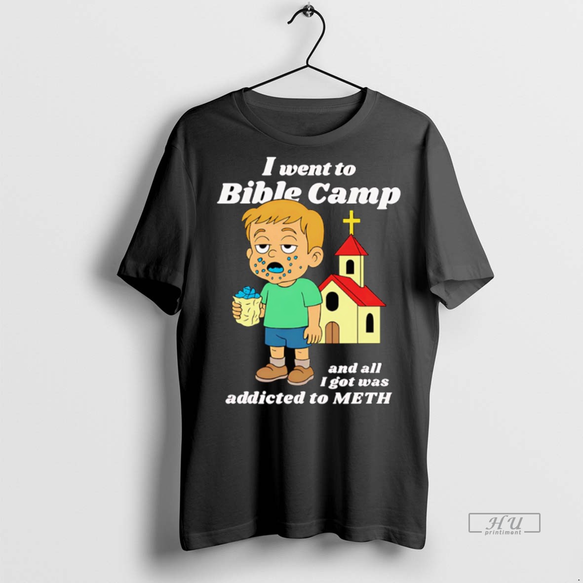 Officials I Went To Bible Camp And All I Got Was Addicted To Meth Tee Sweater Hoodie
