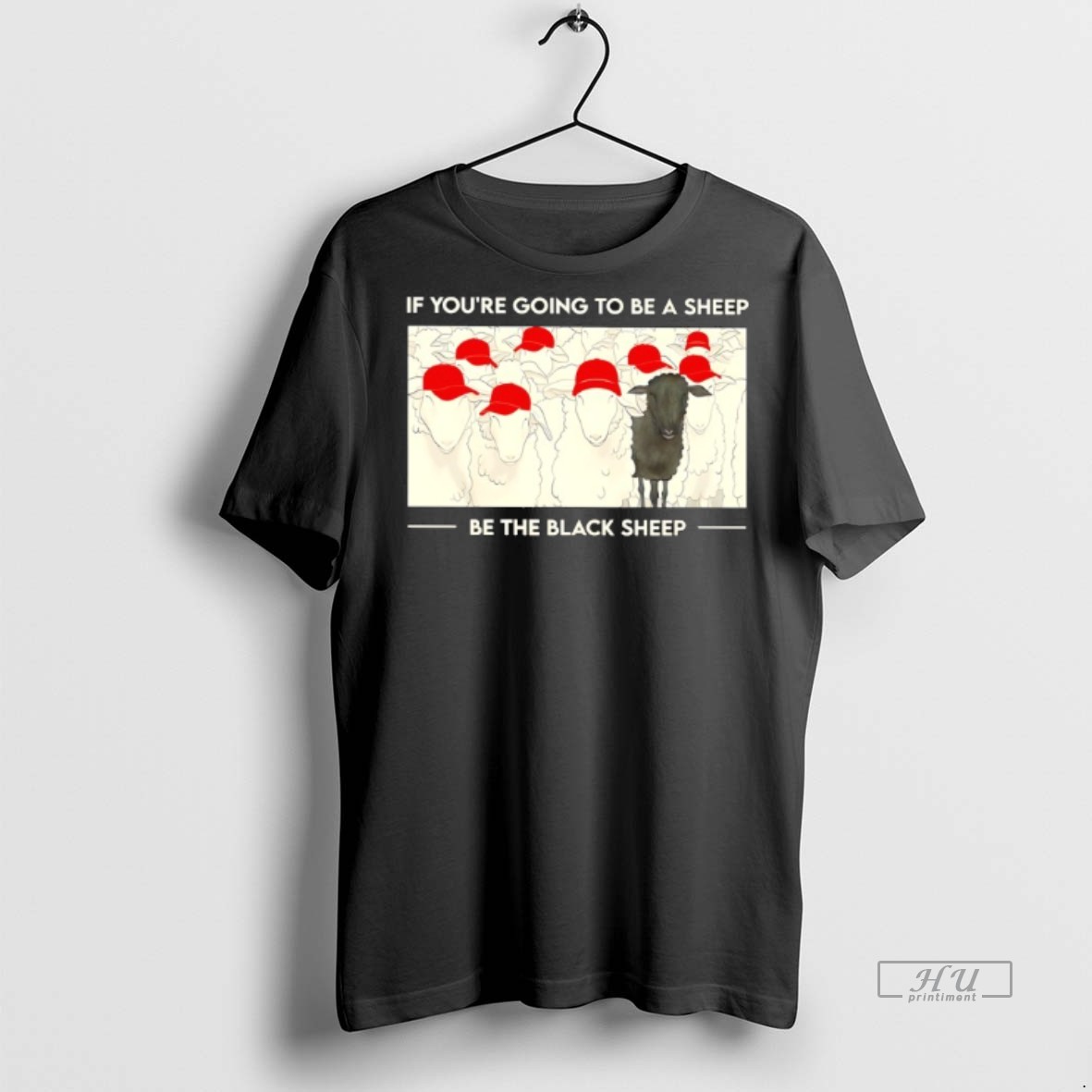 Officials If Youre Going To Be A Sheep Be The Black Sheep Red Hats Shirt Sweater Hoodie 2