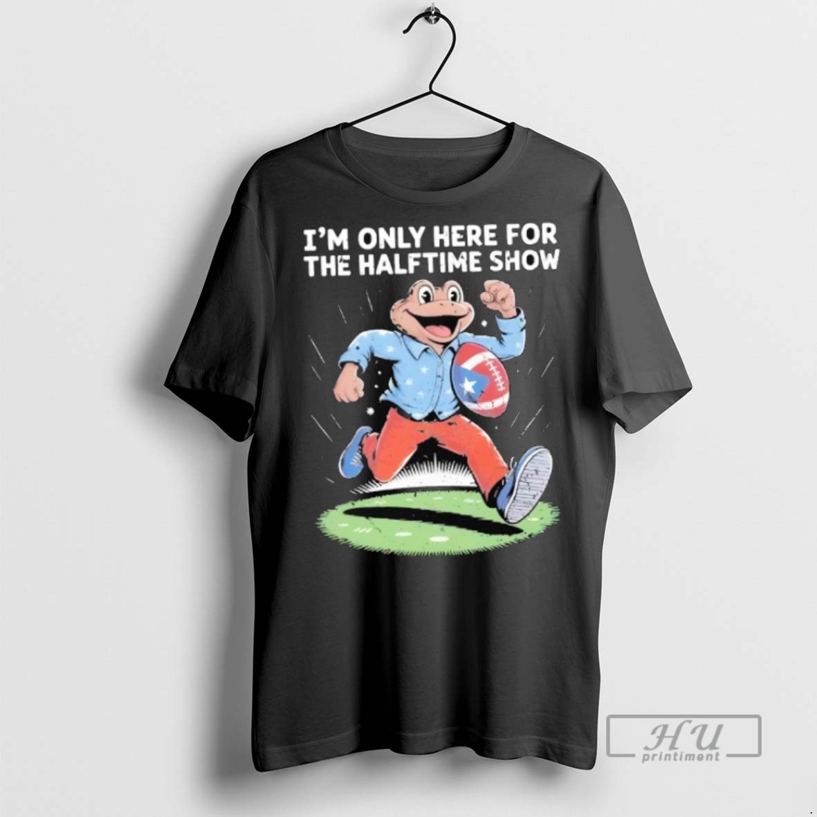 Officials Im Only Here For The Halftime Show Frog Football T Shirt Sweatshirt Hoodies