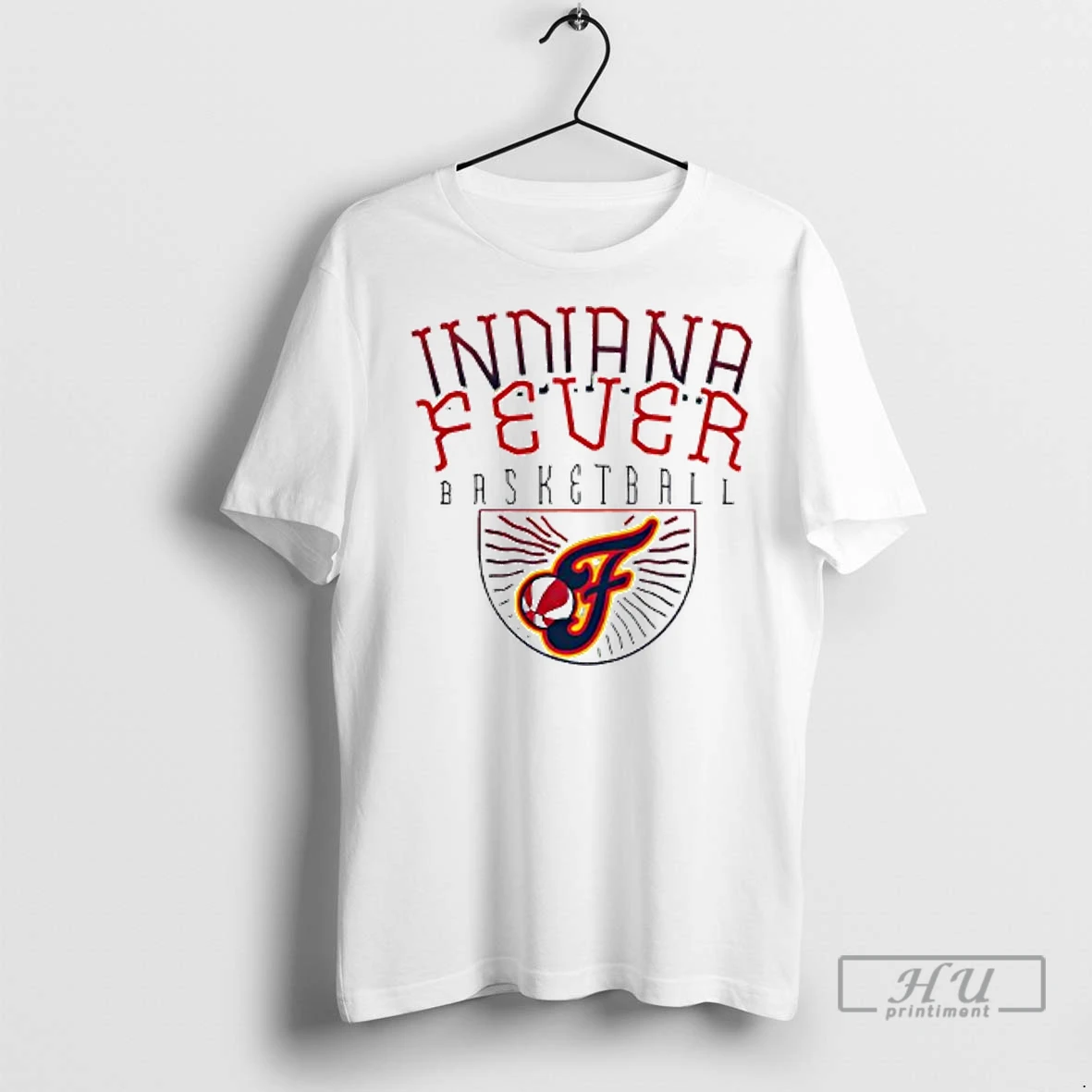 Officials Indiana Fever Stadium Essentials Sand Rays Up Urban Relaxed Fit Ladies T Shirt Sweatshirt