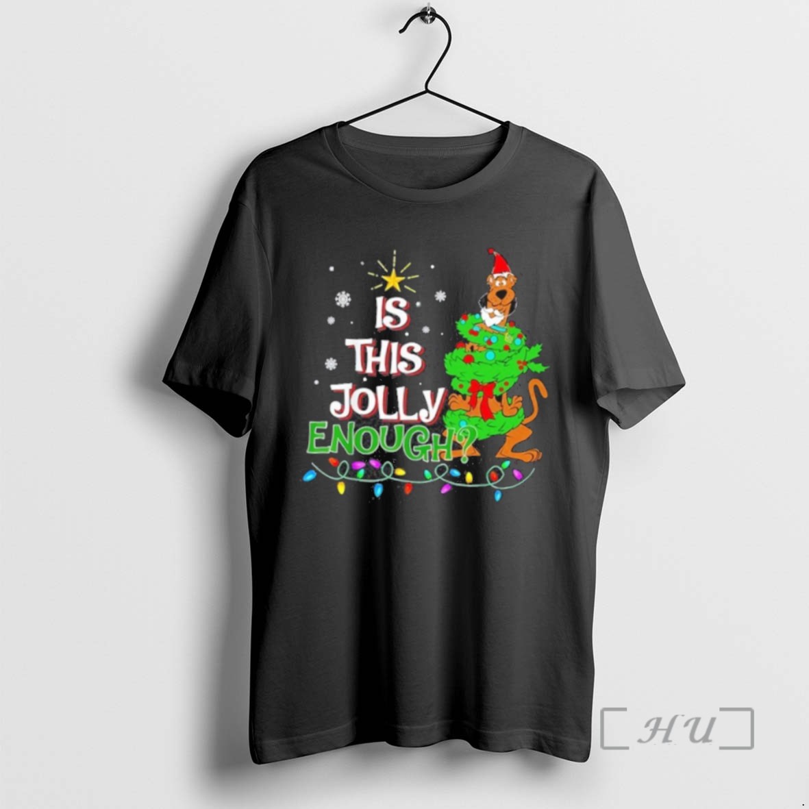 Officials Is This Jolly Enough Light Tree Christmas Shirts Sweater Hoodie