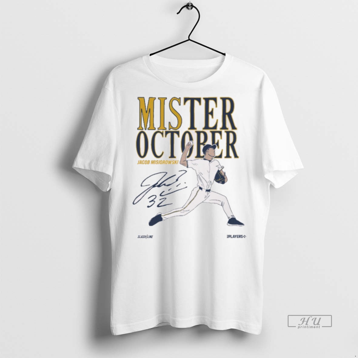 Officials Jacob Misiorowski Mis Ter October Milwaukee Brewers Mlb Signature Tee Shirt Sweater Hoodie