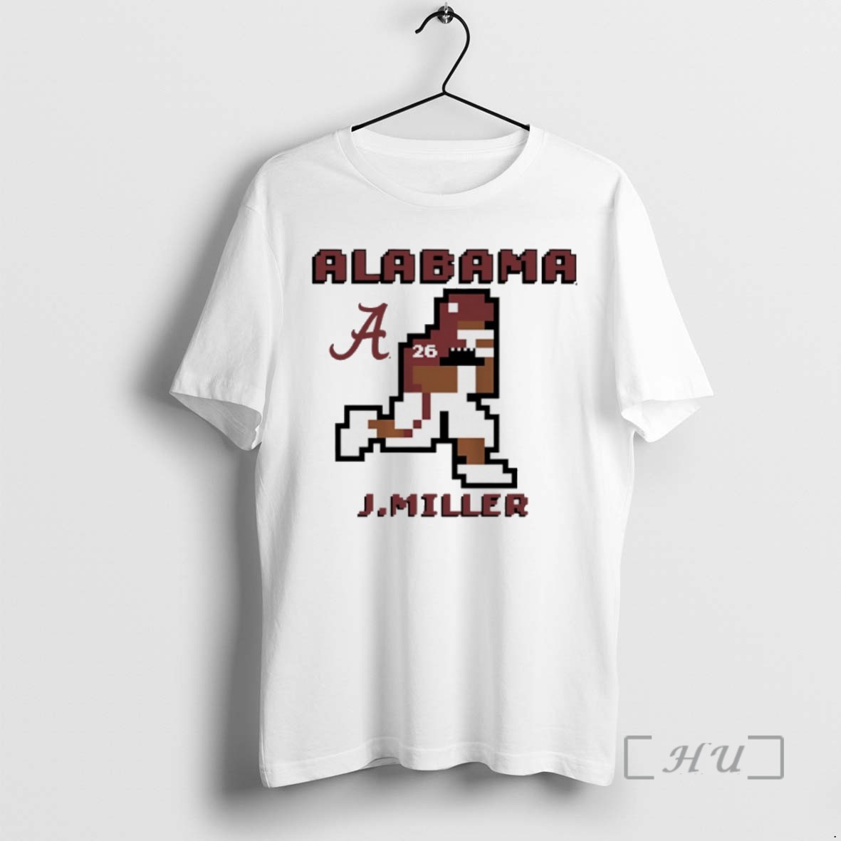 Officials Jam Miller Alabama Crimson Tide Football Retro Baller Shirts Sweater Hoodie
