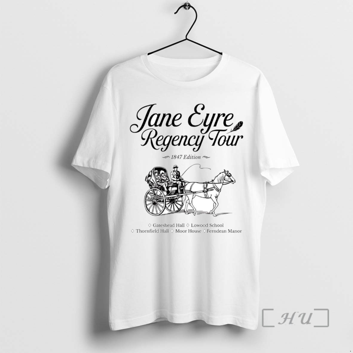 Officials Jane Eyre Regency Tour 1847 Edition Gateshead Hall Lowood School Shirts Sweater Hoodie