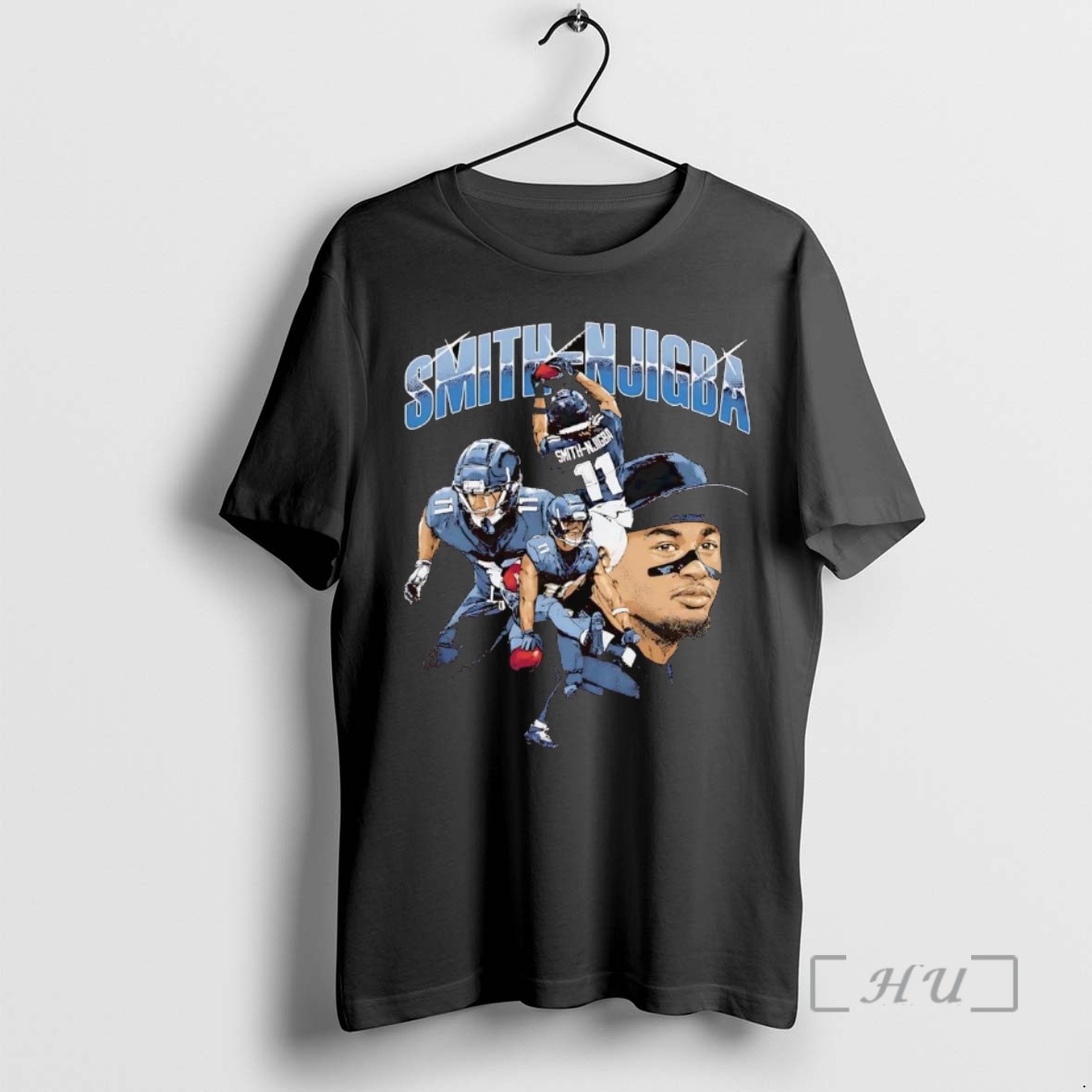 Officials Jaxon Smith Njigba Picture Collage Seattle Tee Shirt Sweater Hoodie