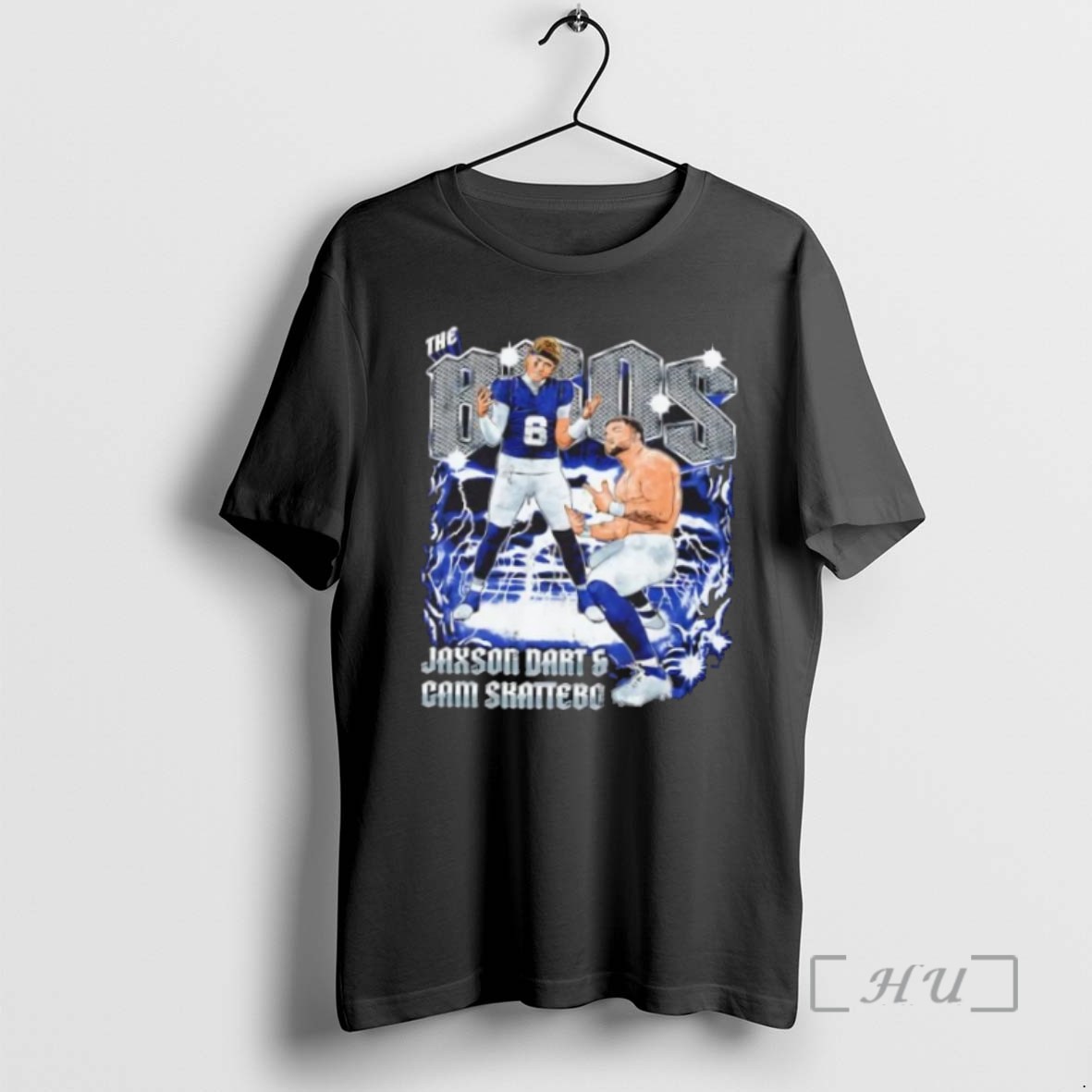 Officials Jaxson Dart And Cam Skattebo New York Giants The Bros T Shirt Sweater Hoodie 1