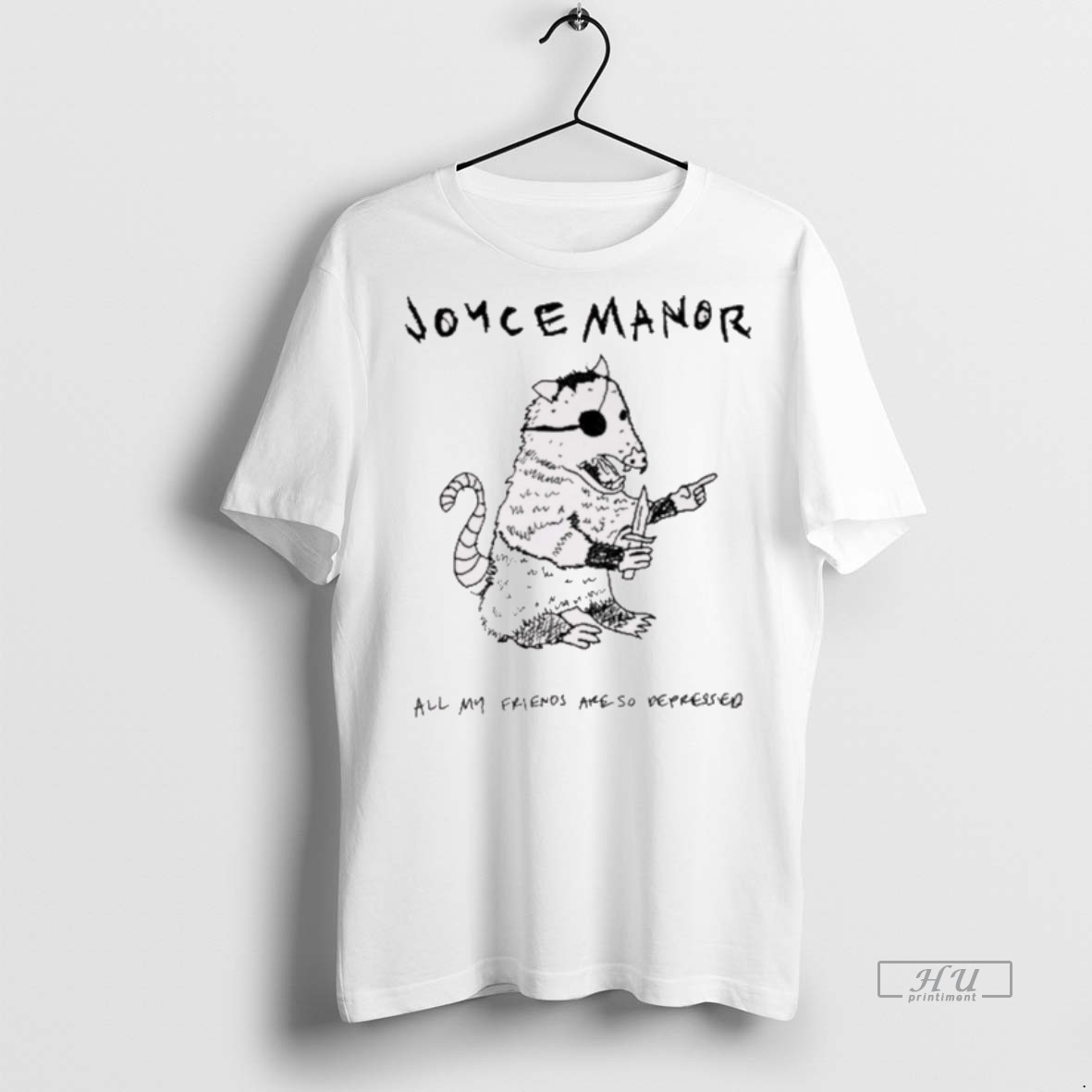 Officials Joyce Manor All My Friends Are So Depressed Painting Tee Shirt Sweater Hoodie