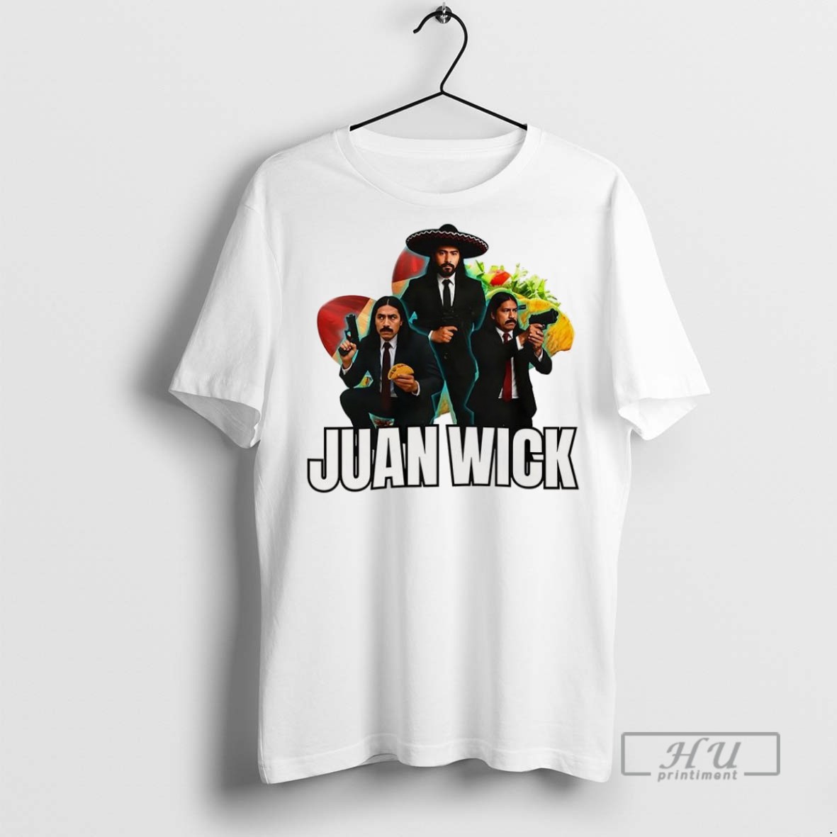 Officials Juan Wick John Wick Taco Sombrero Parody T Shirt Sweatshirt