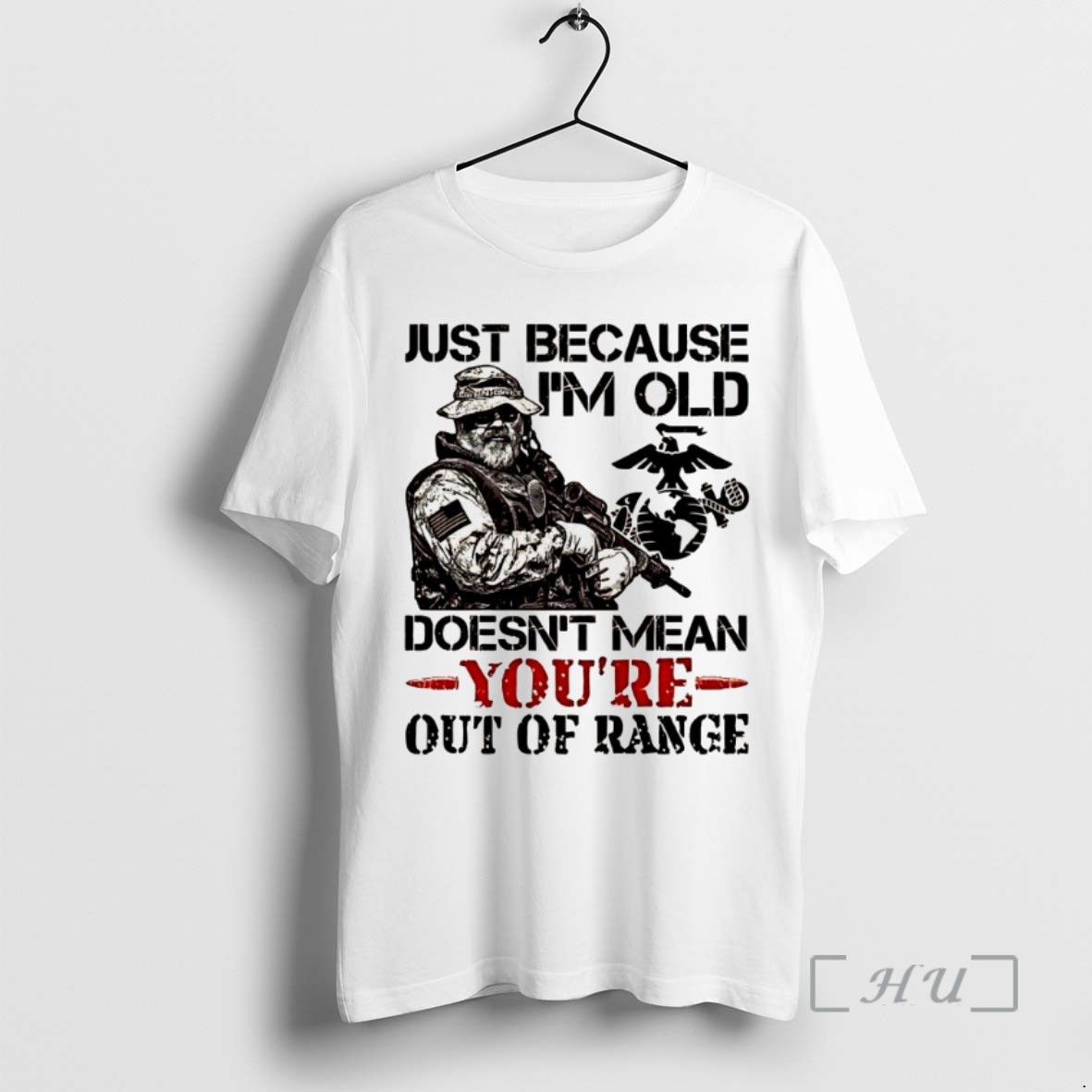 Officials Just Because Im Old Doesnt Mean Youre Out Of Range T Shirt Sweater Hoodie