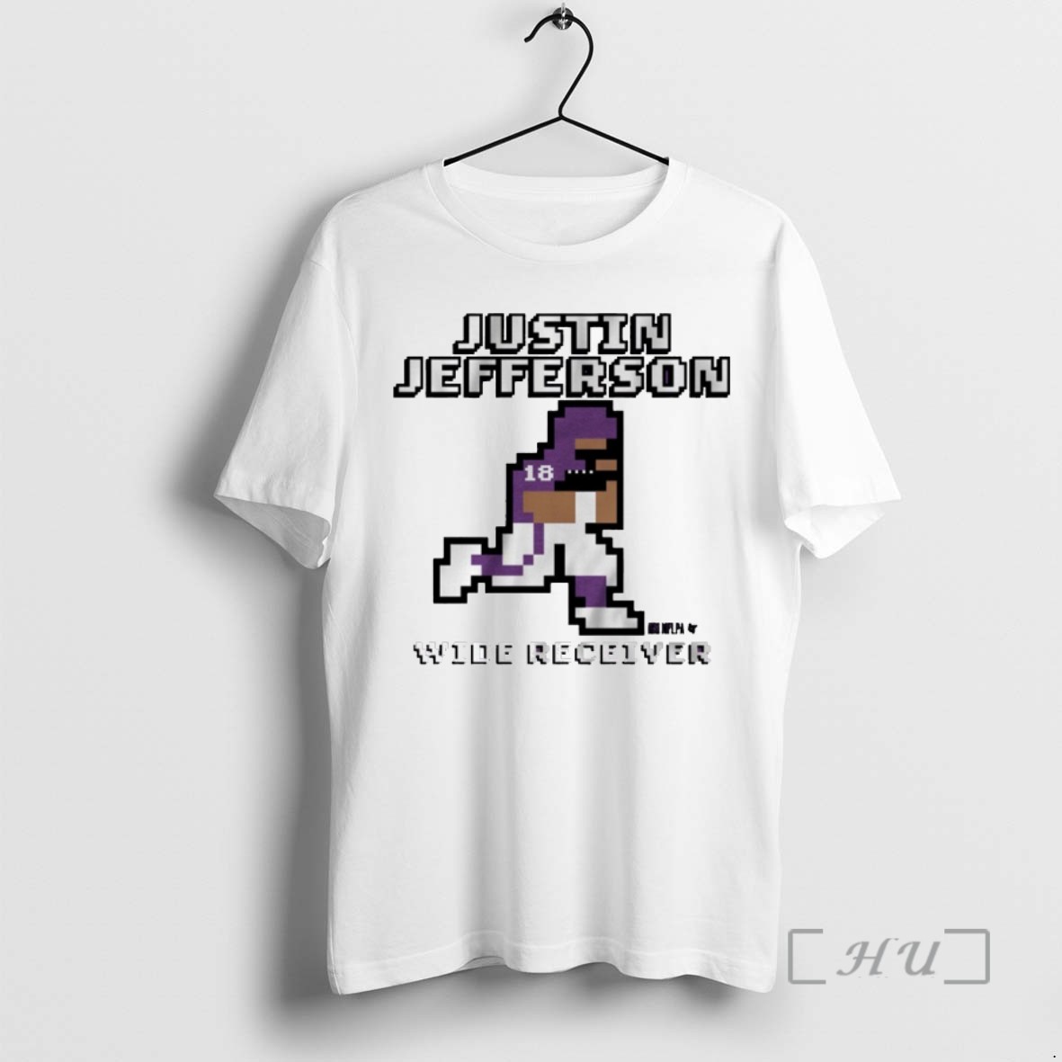 Officials Justin Jefferson Retro Baller Wide Receiver Minnesota Vikings Nfl T Shirt Sweater Hoodie