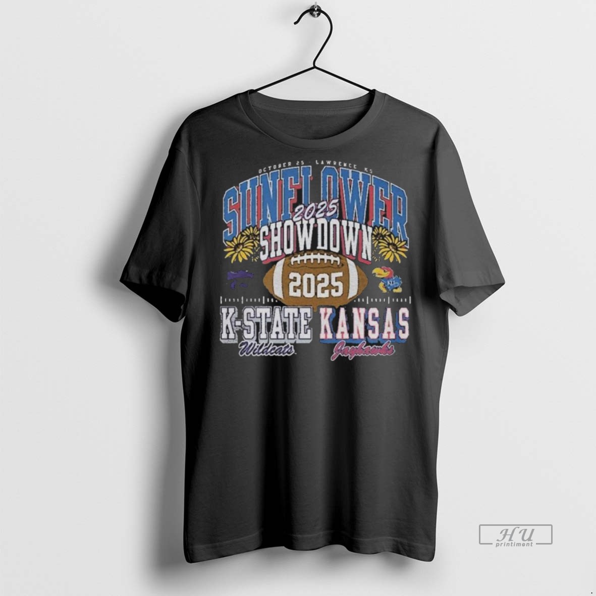 Officials Kansas Jayhawks Vs Kansas State Wildcats 2025 Gameday Football Tee Shirt Sweater Hoodie