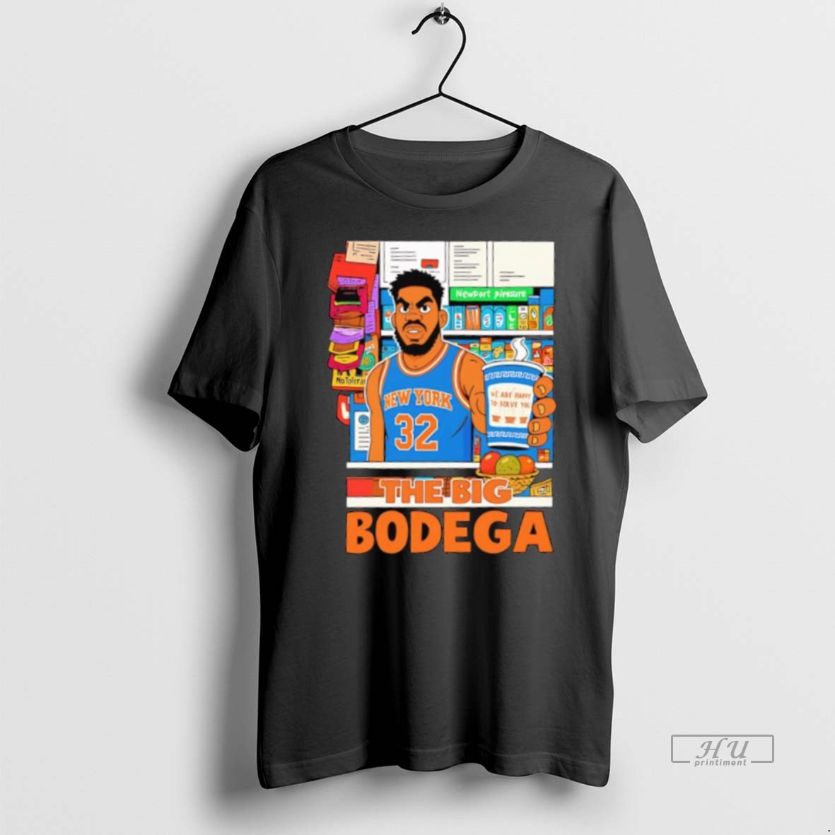 Officials Karl Anthony Towns The Big Bodega New York Knicks Basketball Team Logo Tee Shirt Sweater Hoodie