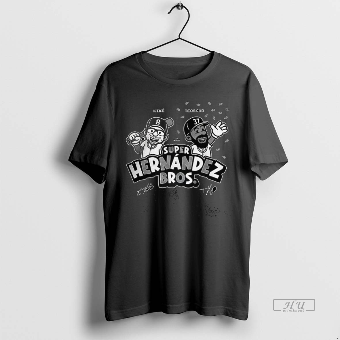 Officials Kike And Teoscar Hernandez Super Hernandez Bros Tee Shirt Sweater Hoodie