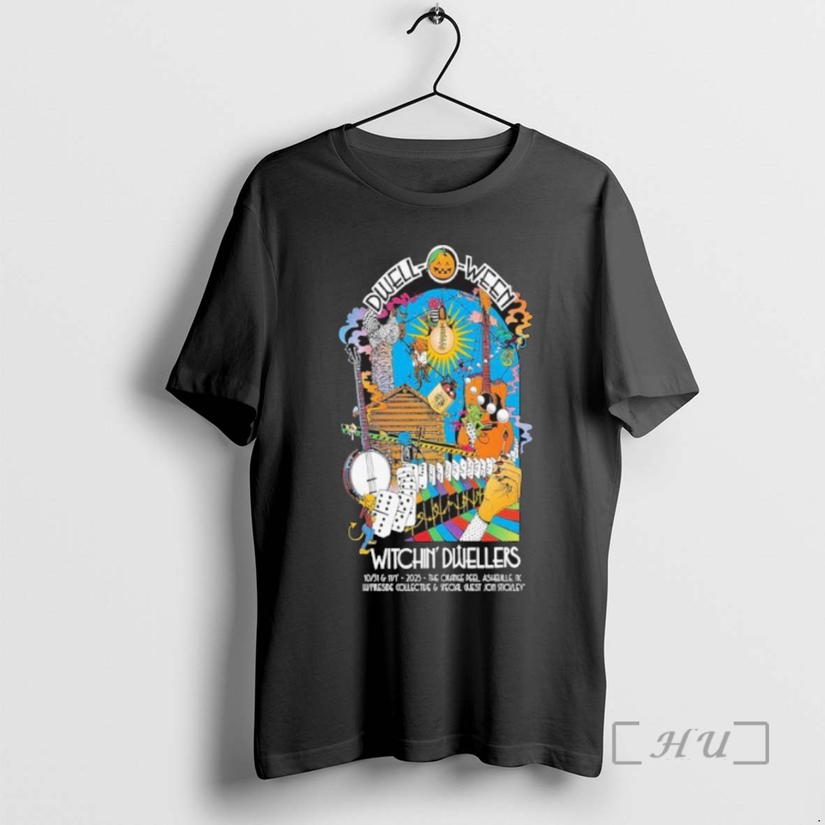 Officials Kitchen Dwellers Halloween Shows 2025 In Asheville Nc T Shirt Sweater Hoodie