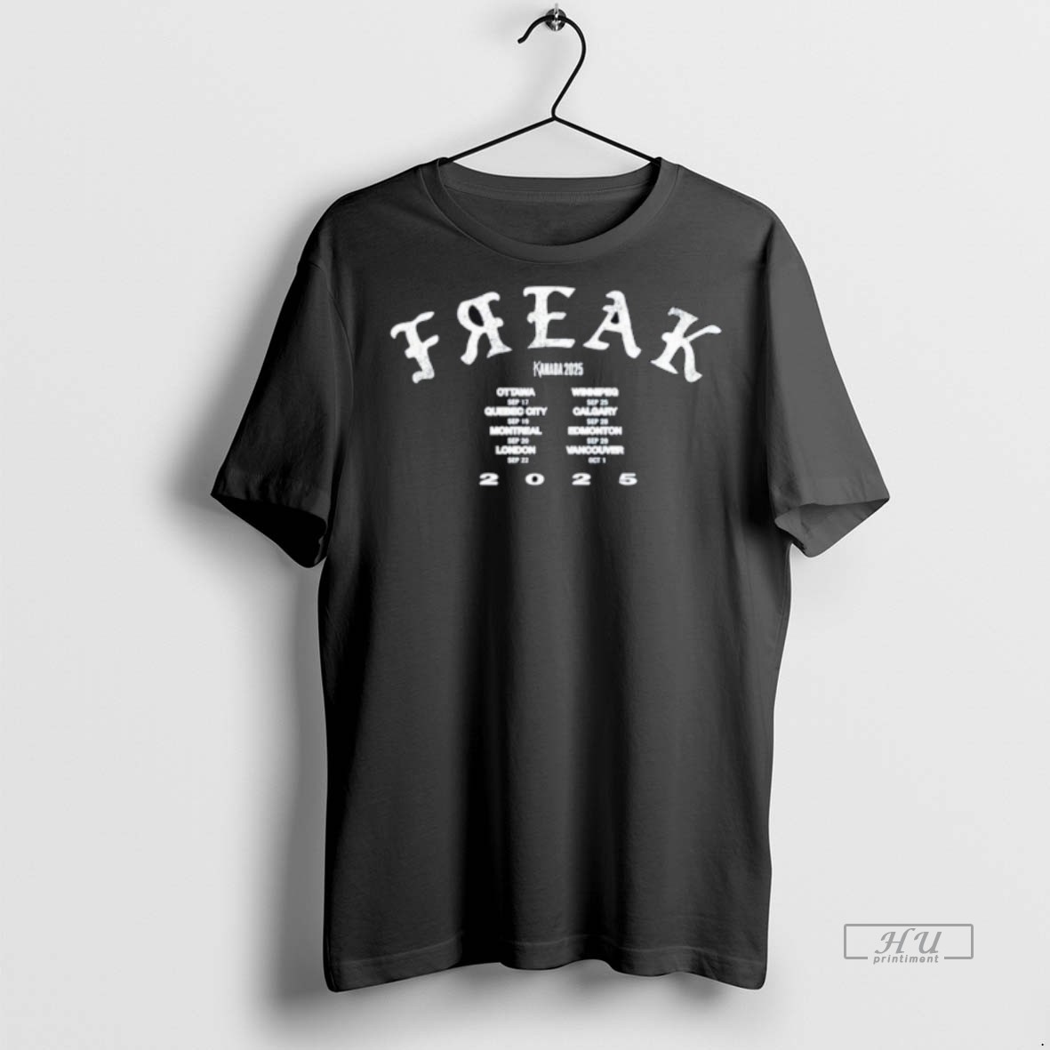 Officials Korn Freak Kanada 2025 Tour Tee Shirt Sweater Hoodie