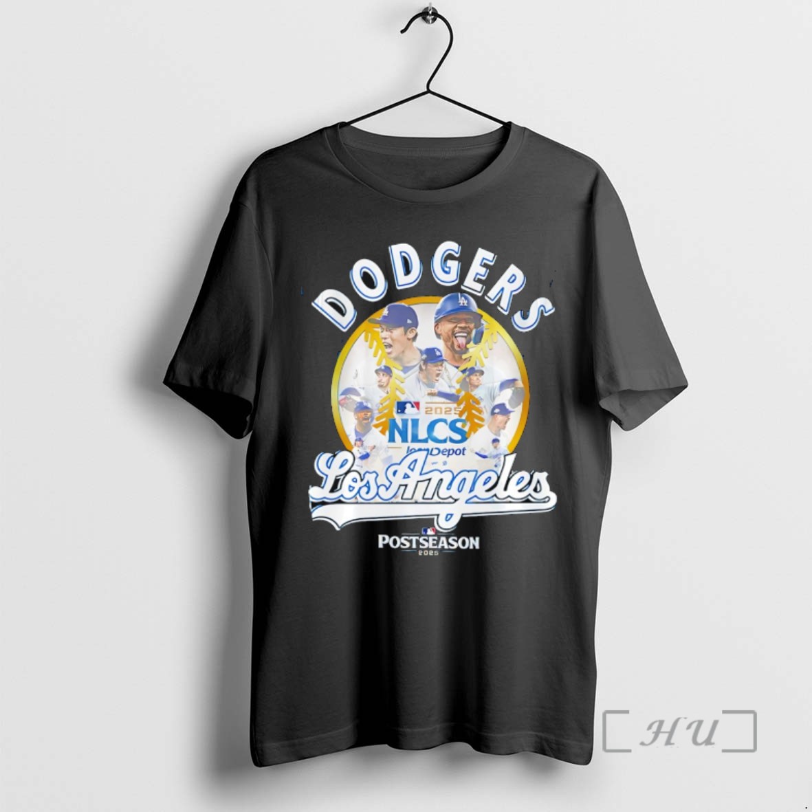 Officials La Dodgers 2025 Nlcs Champions Postseason T Shirt Sweater Hoodie