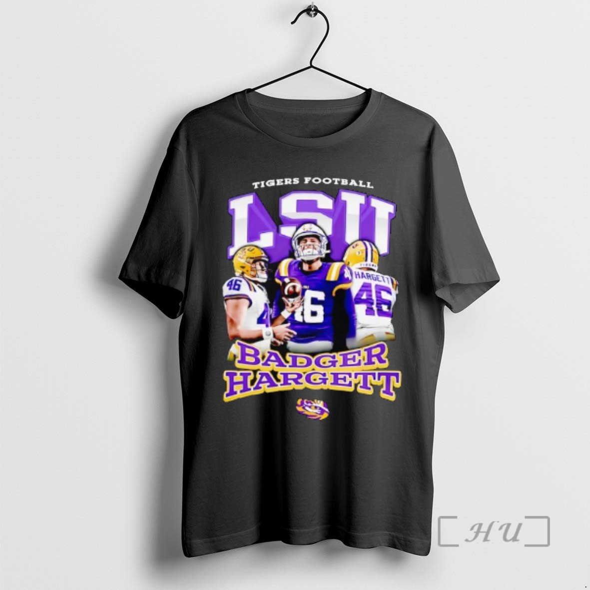 Officials Lsu Tigers Badger Hargett Legends Tee Sweater Hoodie