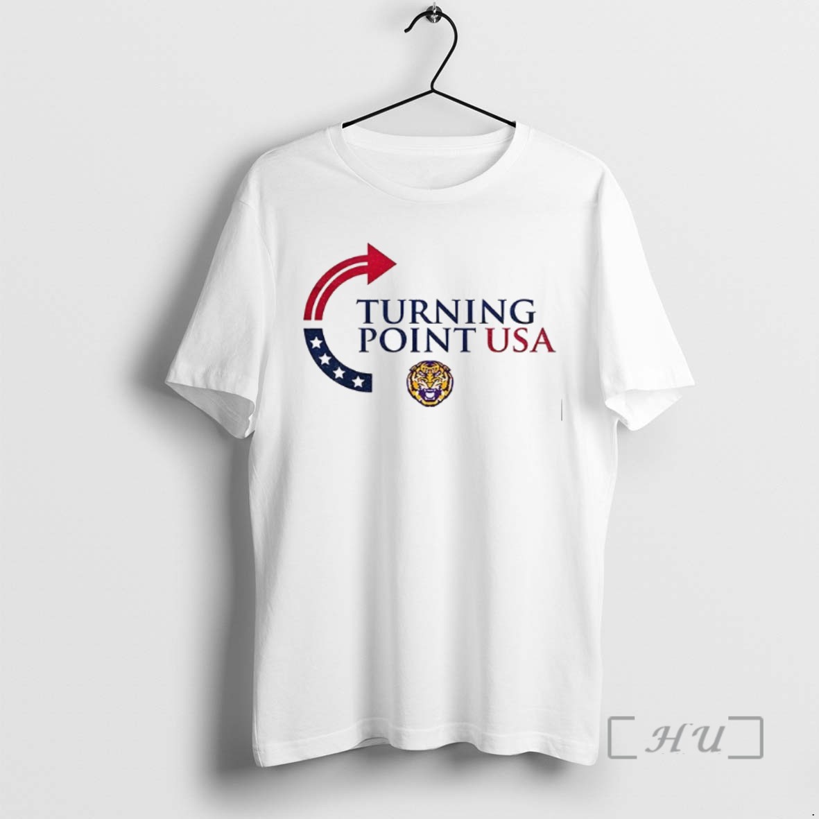 Officials Lsu Tigers Football X Turning Point Usa Logo T Shirt Sweater Hoodie
