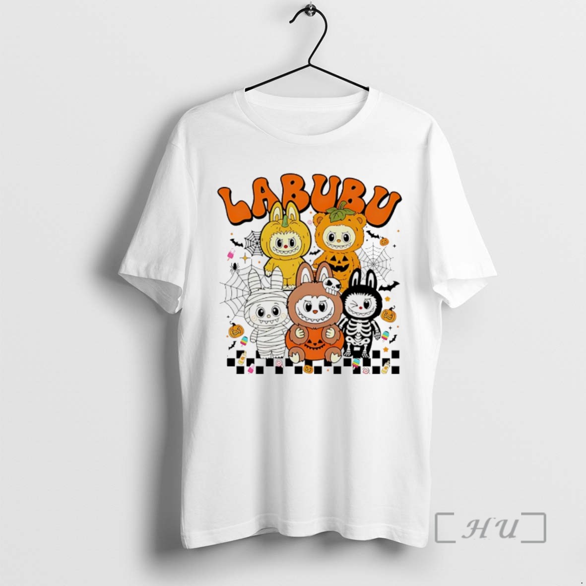 Officials Labubu Cosplay Horror Characters Halloween T Shirt Sweater Hoodie