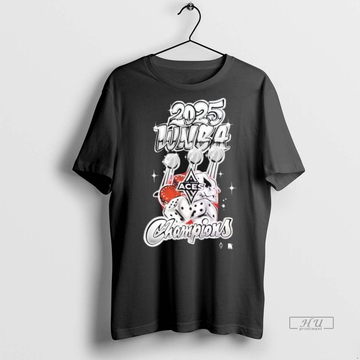 Officials Las Vegas Aces 2025 Wnba Finals Champions Graffiti Trophies Tee Shirt Sweater Hoodie