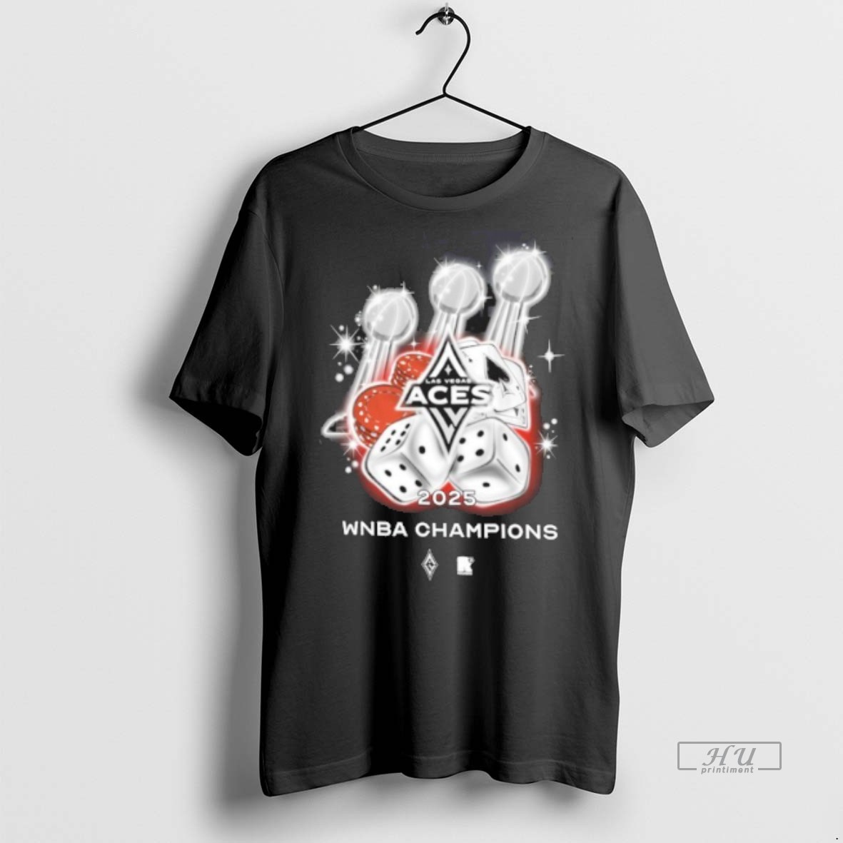 Officials Las Vegas Aces Three Time Wnba Champions Trophy Tee Shirt Sweater Hoodie 1
