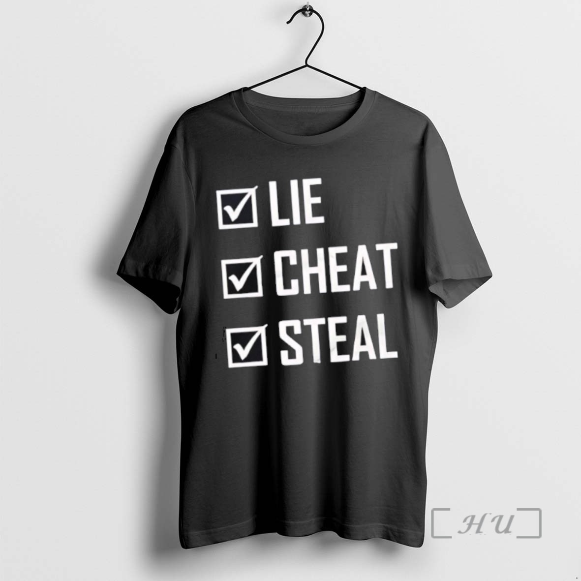 Officials Lie Cheat Steal Tee Sweater Hoodie